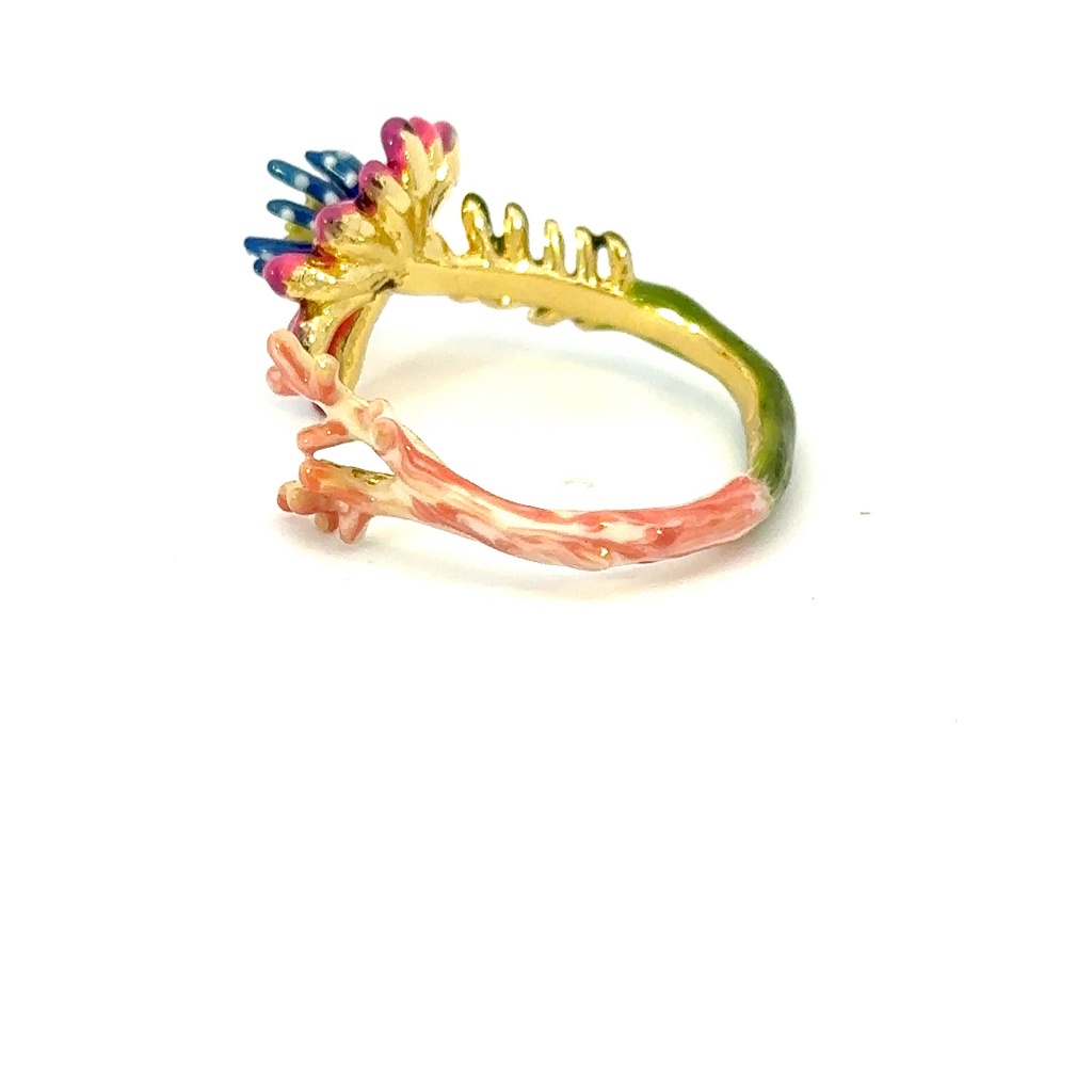 Sea anemone exoplanete ring