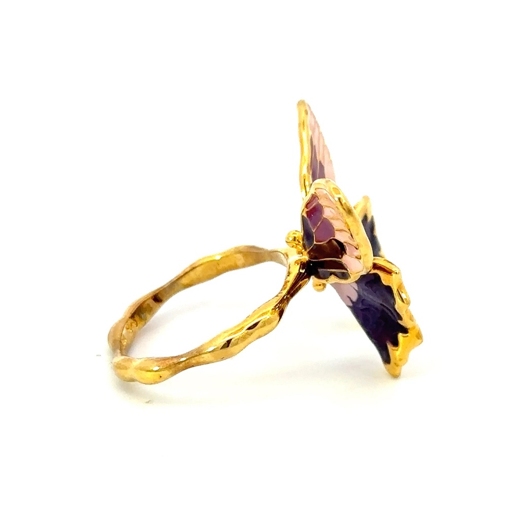 Terinos butterfly ring