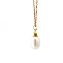 18ct Yellow Gold South Sea Pearl & Diamond Pendant