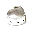 Buckle ring in sterling silver