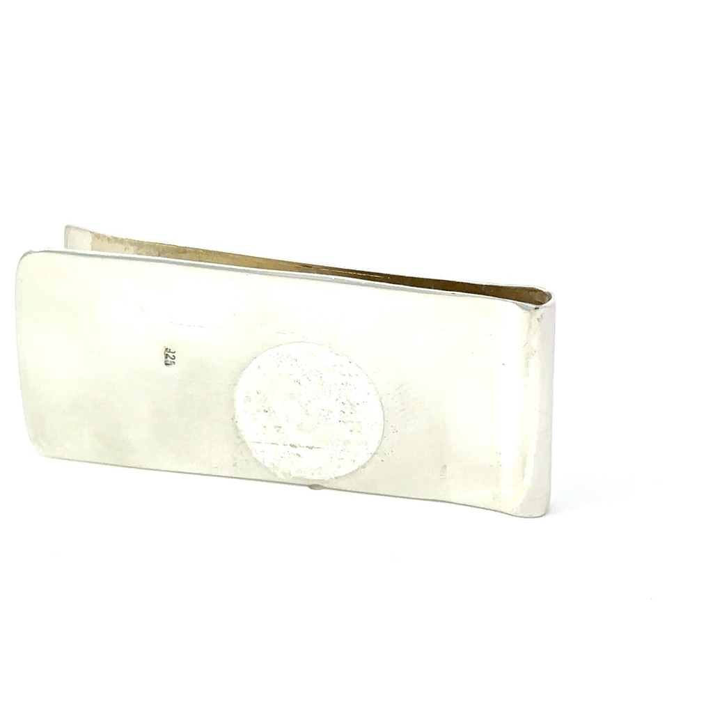 Money clip in sterling silver