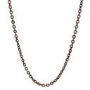 Electro plated stainless steel necklace