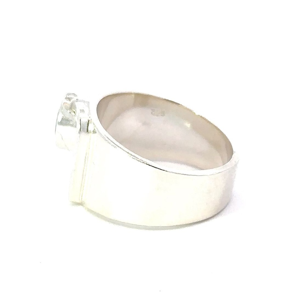 Australian opal ring in sterling silver