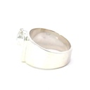 Australian opal ring in sterling silver
