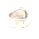 Aussie Opal ring in unique sterling silver setting