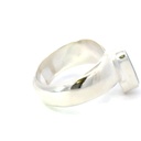 Unique Aussie opal ring in sterling silver