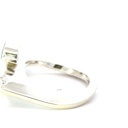 Colourful opal ring set in sterling silver