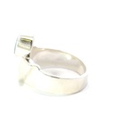 Unique silver ring with stunning Aussie opal