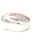 Opal ring in sterling silver
