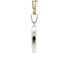 Boulder opal pendant in sterling silver