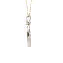Solid boulder opal pendant in sterling silver