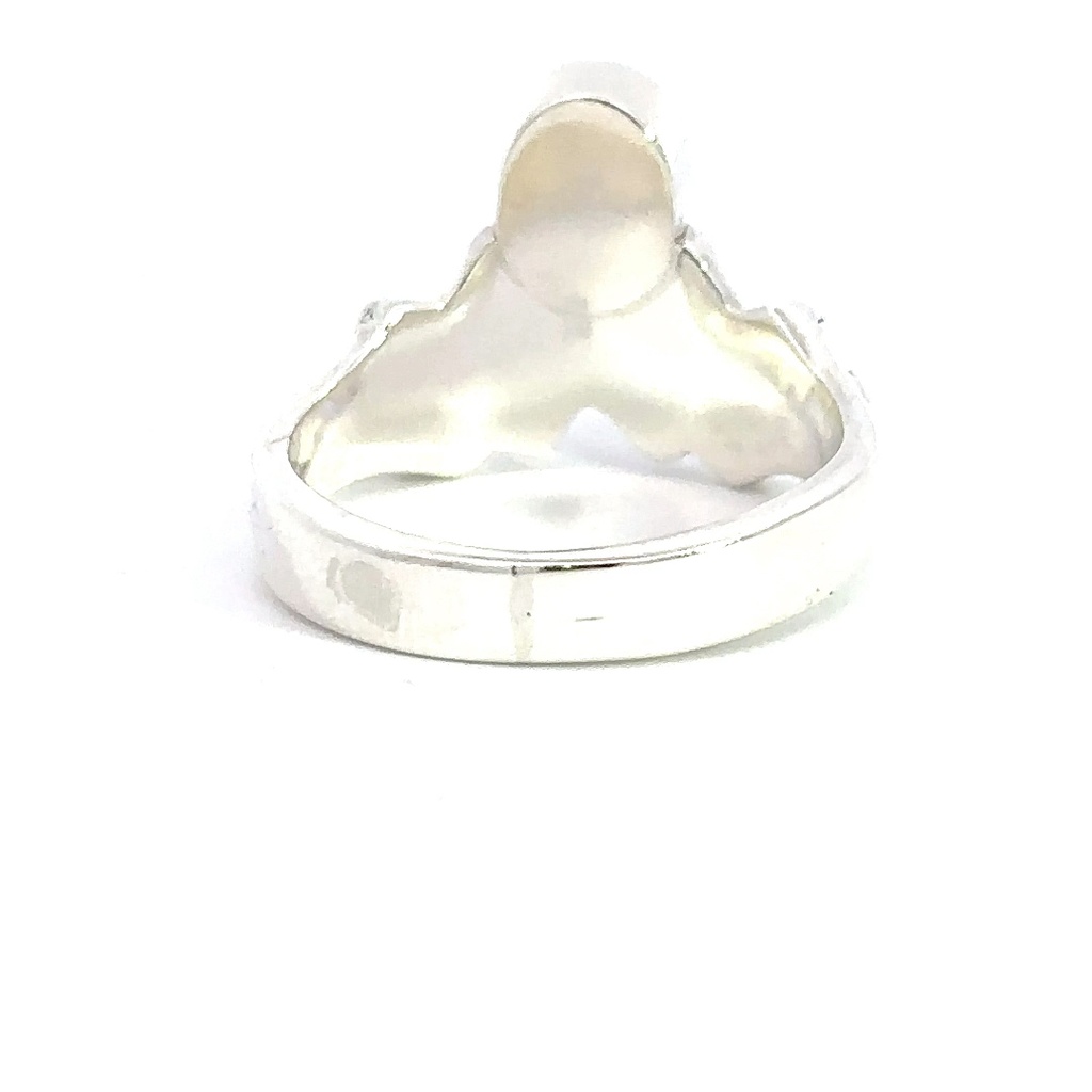 Opal ring in sterling silver