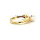 South sea Australian pearl ring in 18K yellow gold