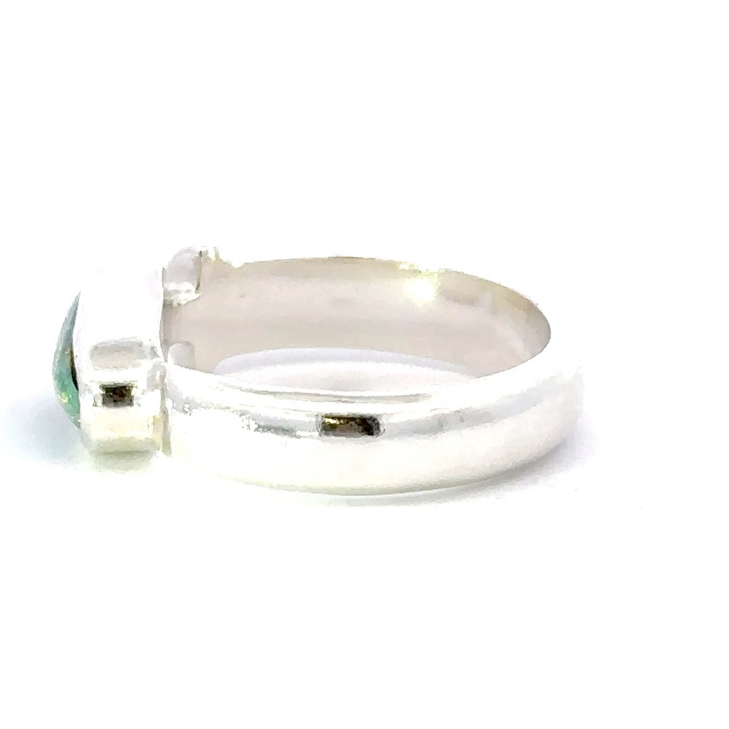 Opal ring in sterling silver