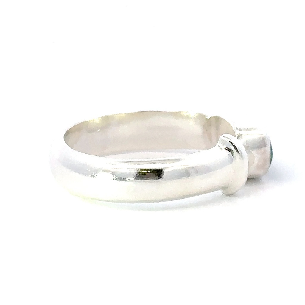 Opal ring in sterling silver