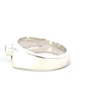 Striking Aussie opal ring in sterling silver