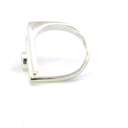 Vibrant opal set in a sterling silver ring