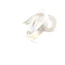 Vibrant opal set in a sterling silver ring