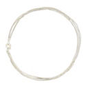 Sterling silver multi strand necklace