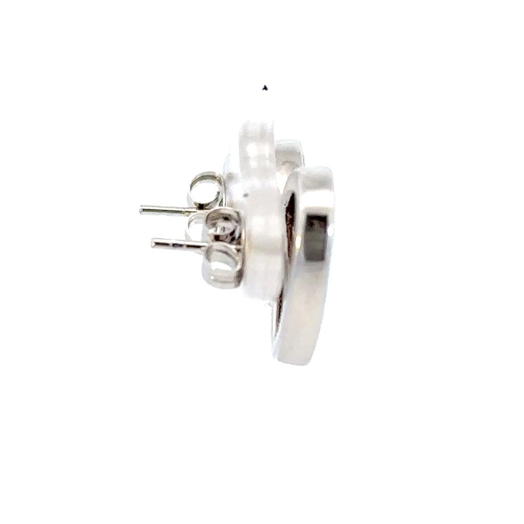 Stunning opal earrings in sterling silver