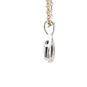 Delicate triplet opal pendant in silver