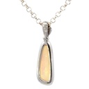Crystal Opal Pendant Set in Sterling Silver