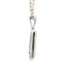 Crystal Opal Pendant Set in Sterling Silver
