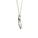 Solid South Australian Opal Pendant in Sterling Silver