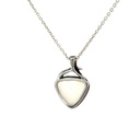 Solid South Australian Opal Pendant in Sterling Silver