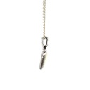 Solid South Australian Opal Pendant in Sterling Silver
