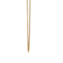 Round Belchor Linked Necklace in 18K Yellow Gold
