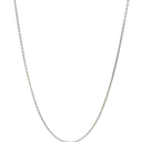 Fine Cable Necklace in a 40cm Length in Sterling Silver