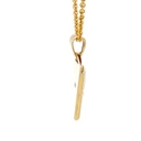 14K inlaid Australian crystal opal pendant