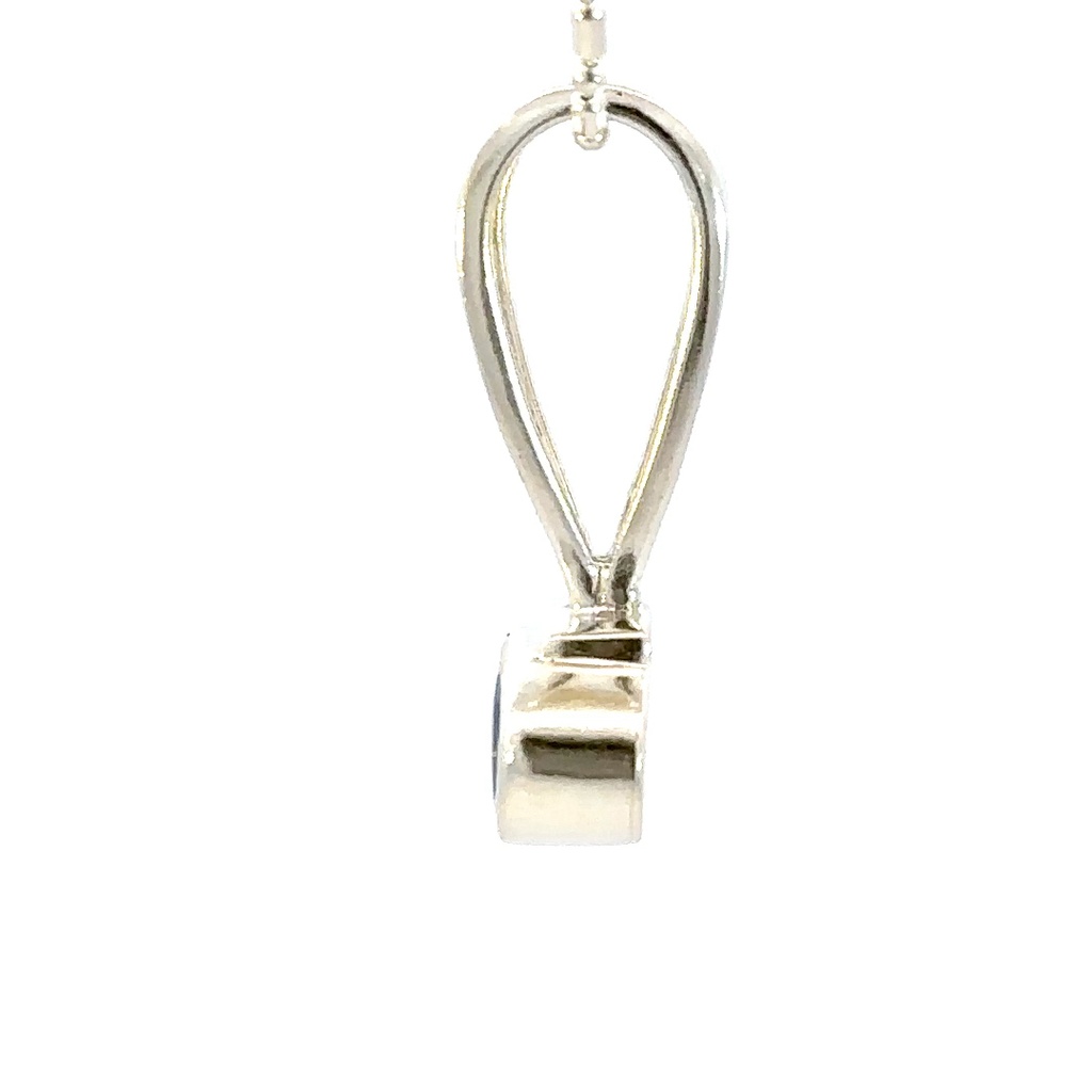 Sterling silver Australian opal pendant