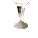 Sterling silver Australian opal pendant