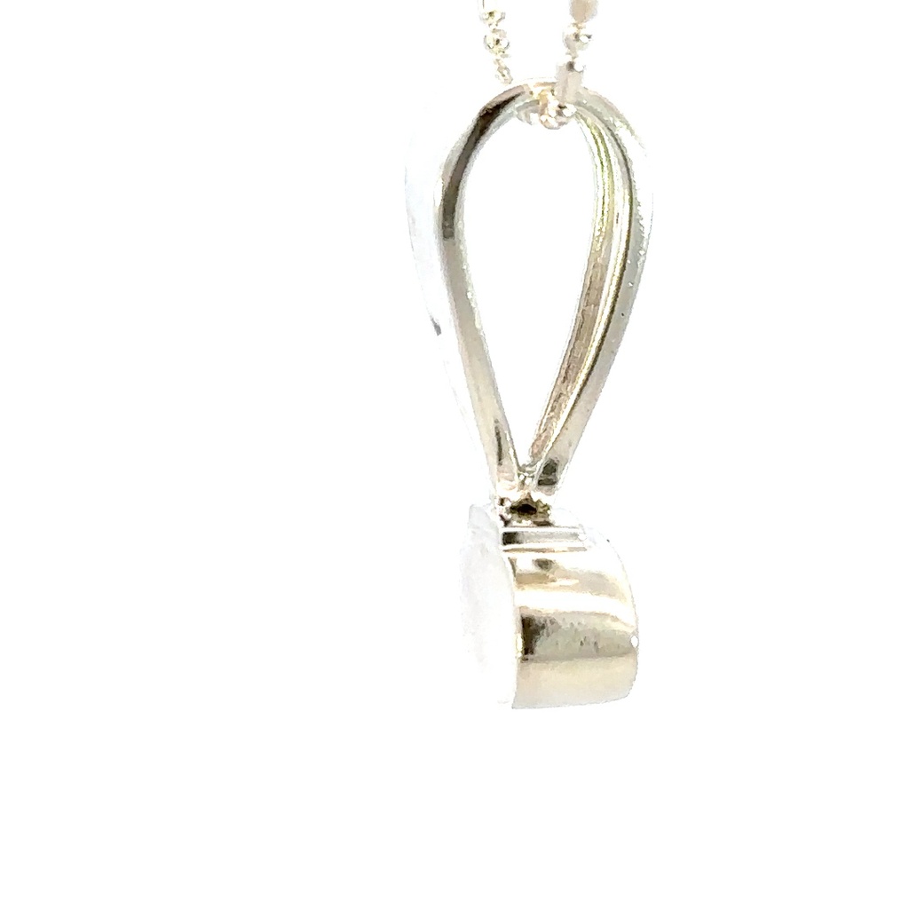 Sterling silver Australian opal pendant