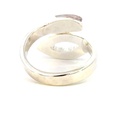 Marquise feature ring with oval  Aussie opal