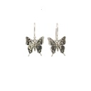 Silver Small Ulysses Butterfly Earrings