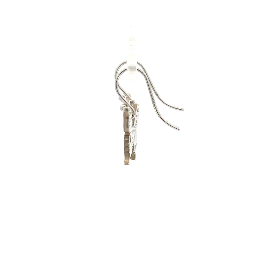 Silver Small Ulysses Butterfly Earrings