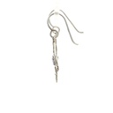 Sterling Silver Small Flamingo Earrings