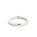 A Versatile Silver Rounded Ring