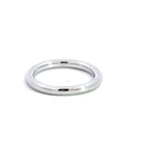 A Versatile Silver Rounded Ring