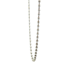 Sterling Silver Ball Chain Necklace 55cm in Length