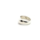 Silver Small Ladies Oval Signet Ring