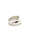 Silver Small Ladies Oval Signet Ring