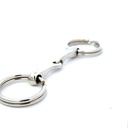 Sterling Silver Horse Bit Key Ring