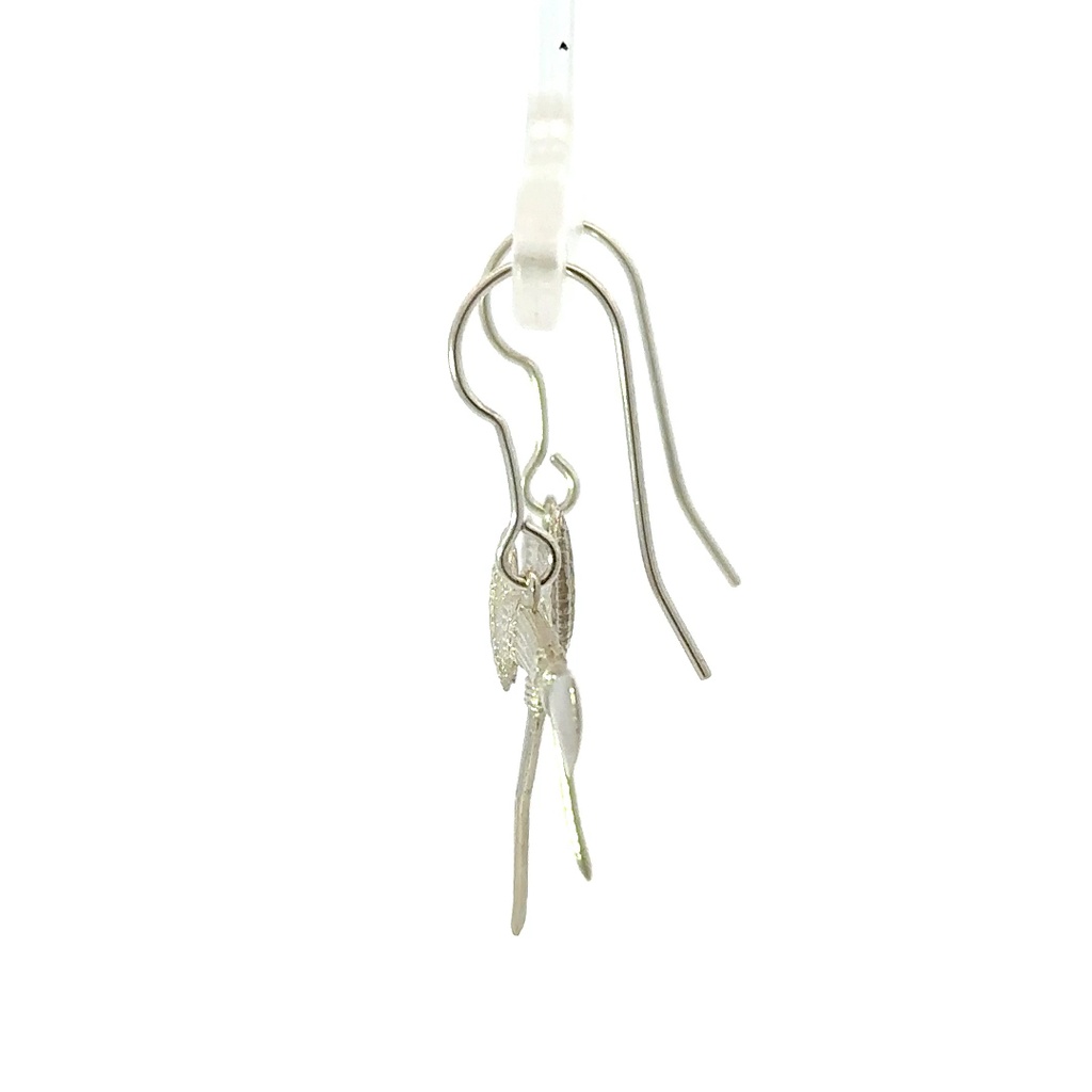 Hagen Axe design earrings in sterling silver