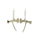 Hagen Axe design earrings in sterling silver