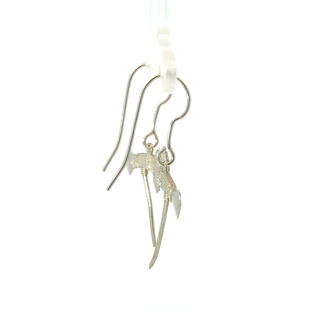 Hagen Axe design earrings in sterling silver
