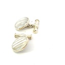 Sterling Silver Cufflinks With Mother of Pearl